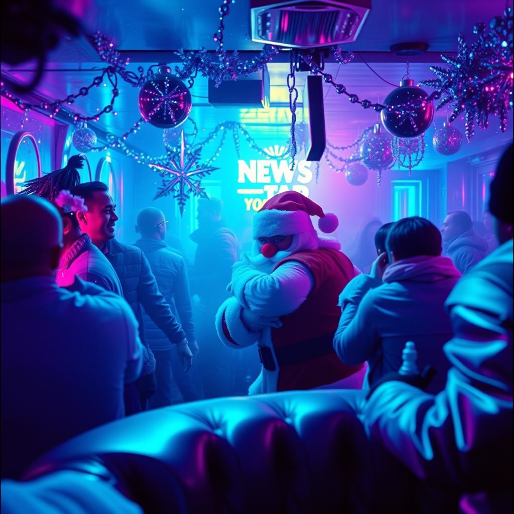 Dima LeDNick / Новогодний Дед Мороз (ненормативная лексика)