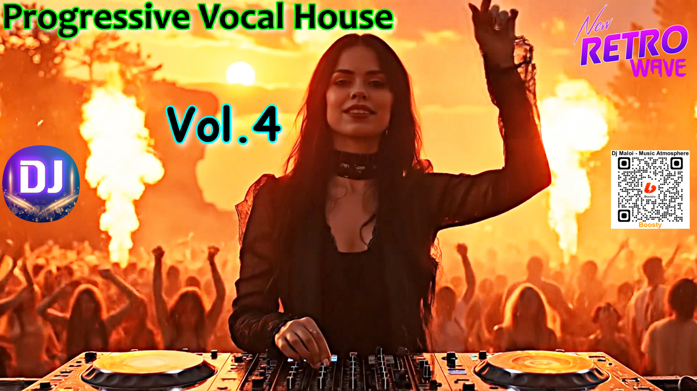 Dj Maloi -Vol.4 ☊ Progressive Vocal House«And»RetroWave Mix (Группа в VK.Video и Музыка)