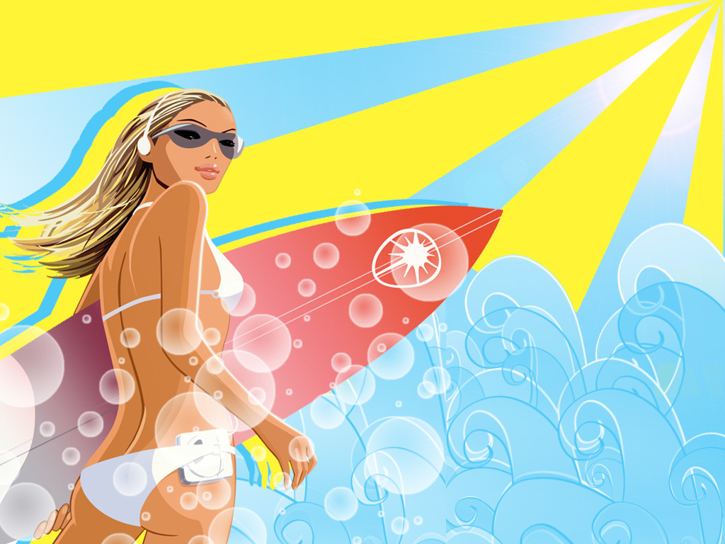Sunny beach of Monaco