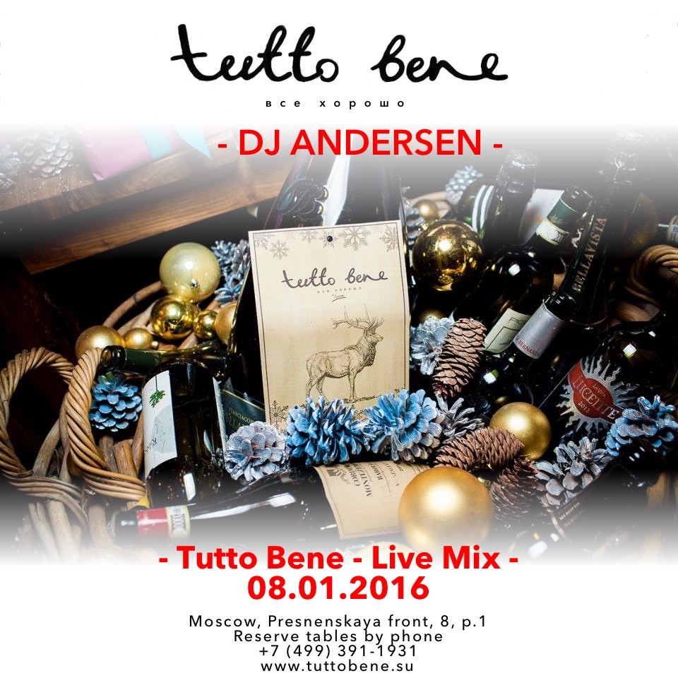 DJ ANDERSEN LIVE @ Tutto Bene 08.01.2016 (Moscow) episode artwork