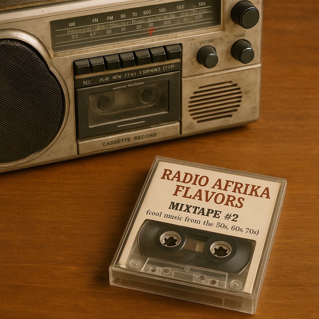 RADIO AFRIKA - FLAVORS MIXTAPE #2 The Master's Guest Mix (cool music from the 50s, 60s, 70s)