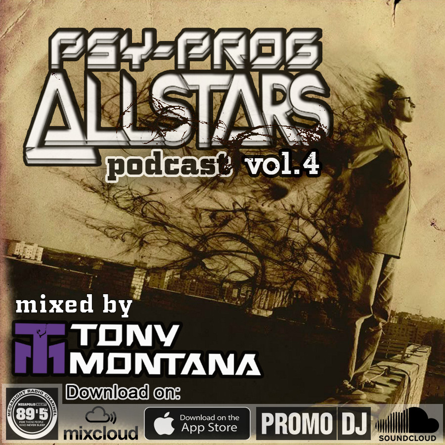 Psy-Prog Allstars podcast # 4 with Dj Tony Montana [MGPS 89,5 FM] 25.06.2016 episode artwork