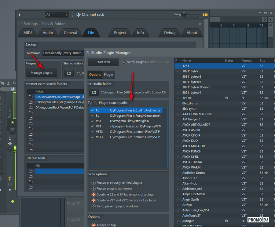 Image line com. Менеджер плагинов в FL Studio 20. Настройка Chorus FL Studio. Как установить плагин в фл студио 20. FL Studio не сканирует Waves плагины.