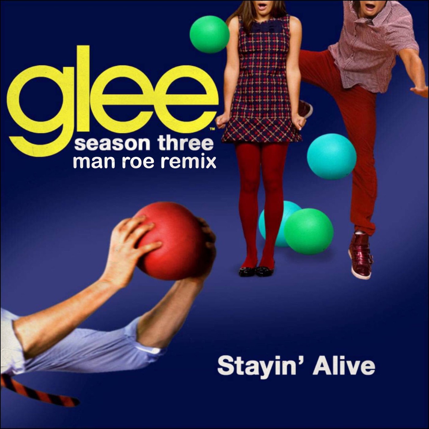 Glee Cast - Stayin' Alive (Man Roe Remix)