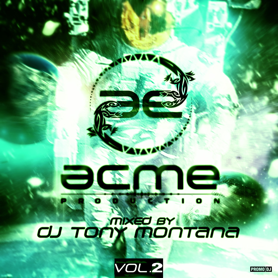 E vol 20. Acme Productions logo. Acme Productions.