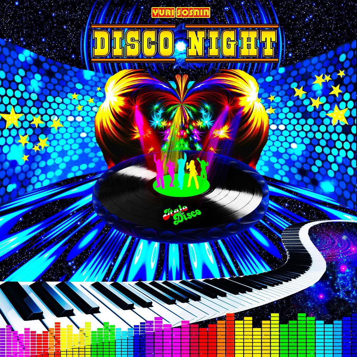 Mp3 new disco. Диско. Yuri Sosnin. Музыкальная обложка диско. Диско ночь.