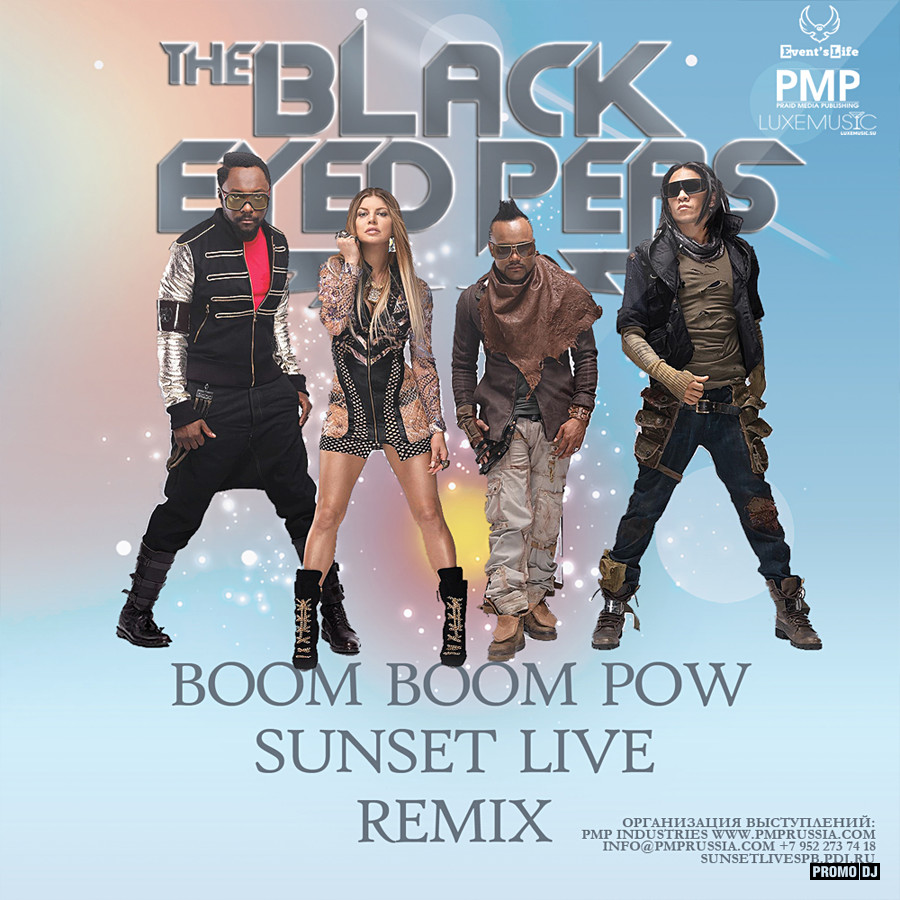 Black Eyed Peas Boom Boom Pow (SUNSET LIVE Radio Edit) SUNSET LIVE